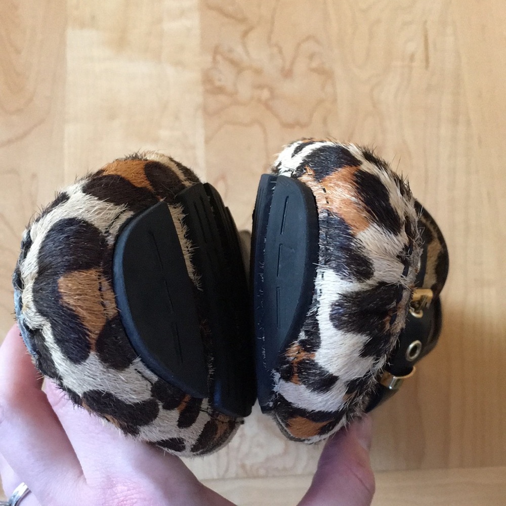 Vaneli leopard print calf hair loafers - Picture 11 of 12